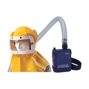 シゲマツ 重松 電動ファン付隔離式防塵マスク W80E3H1 一定流量形 PAPR