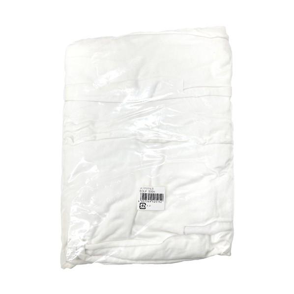 好川産業 EDLPメリヤスウエス（純綿） ホワイト 500g 425152 1パック