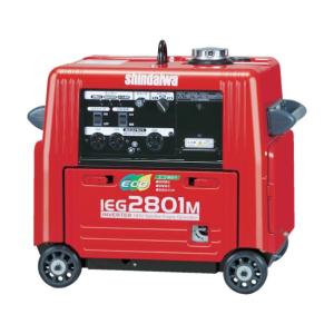 ※法人専用品※やまびこ 新ダイワ防音型インバーター発電機2.8kVA1台 IEG2801M