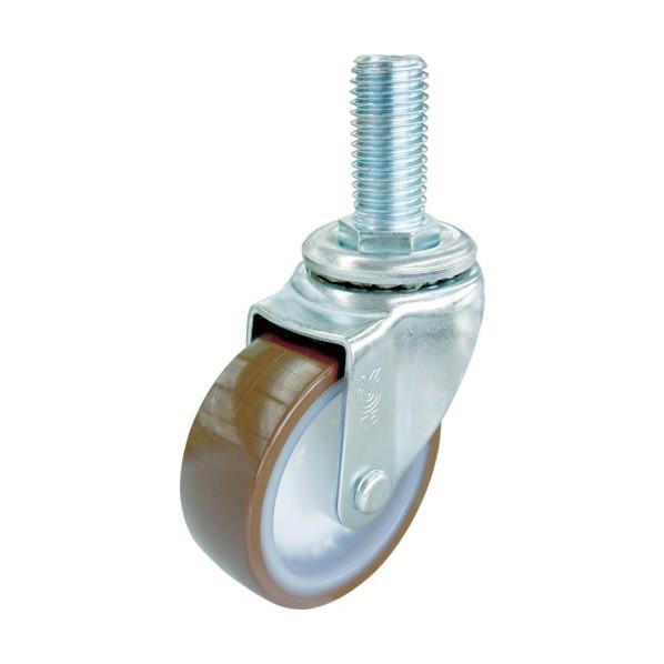 ユーエイ ねじ込みキャスター自在車７５径ウレタン車輪 138 x 75 x 50 mm ST-75U...