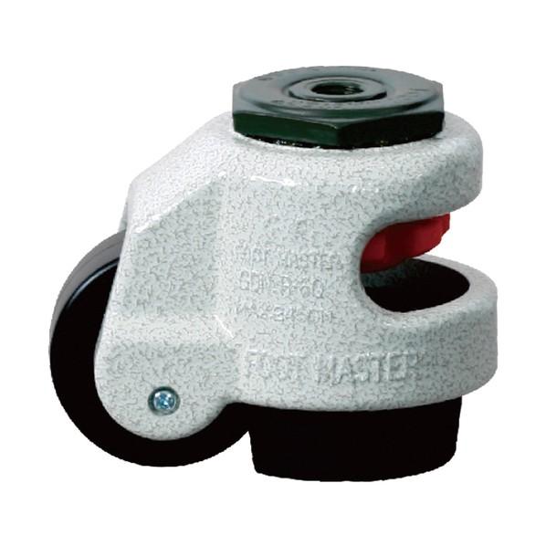 ユーエイ ねじ込み式 自在 レベリングキャスター ナイロン 車輪径63mm     GDN-80-S...