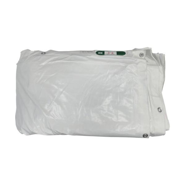 ユタカメイク 白防炎シート普及型 10.0m×10.0m B-247