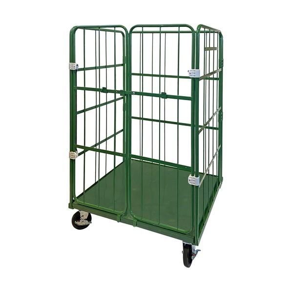 ヤマト・インダストリー 床板スチール製観音扉付コンビテナー KRC80SG