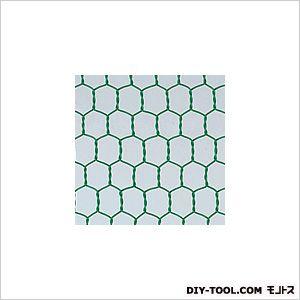 吉田隆 ビニール亀甲金網 グリーン 巾×長さ:910mm×30m 84631130 1個