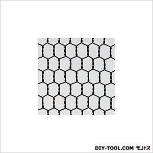 吉田隆 ビニール亀甲金網 ブラック 巾×長さ:450mm×30m 84616960 1個
