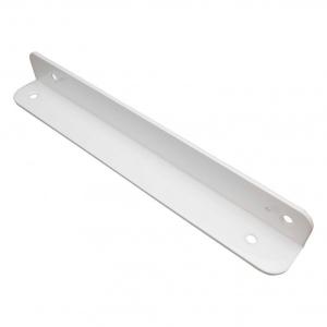 山口安製作所 カラーロングアングル 白 寸法：25X25X200mm S-115