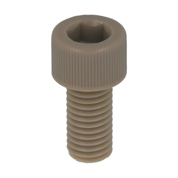 八幡ねじ 樹脂 (PEEK) 六角穴付ボルト M4X20 4580172753462