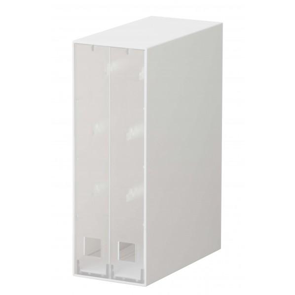 山崎実業 ネックレス&amp;ピアス収納ケース タワー ホワイト 6131