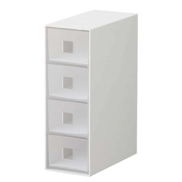 山崎実業 サングラス&amp;小物収納ケース タワー ホワイト 6133