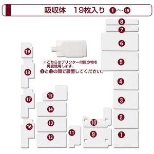 TX700 交換用廃インクパッド セット 互換...の詳細画像2
