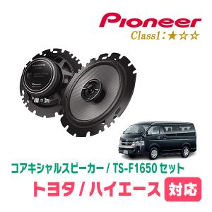 カロッツェリア ハイエース(200系)用 スピーカー・バッフルセット