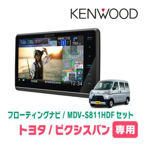 彩速ナビ ノート(E12系・H24/9〜H28/11)専用 KENWOOD / MDV-S811HDF +