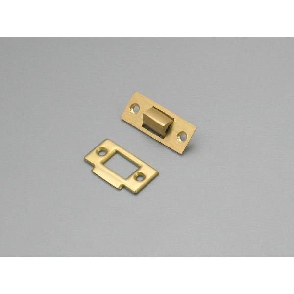 錠 戸バネ 真鍮製 三角戸バネ ゴンベ 小 ＤＩＹ 扉金具 キャッチ金具 チューブラ