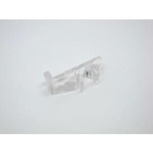 棚受け金具 棚柱 ダボ カバー ＧＲＦ ダボ８ｍｍ 透明 L型  透明 棚受け金物 追加