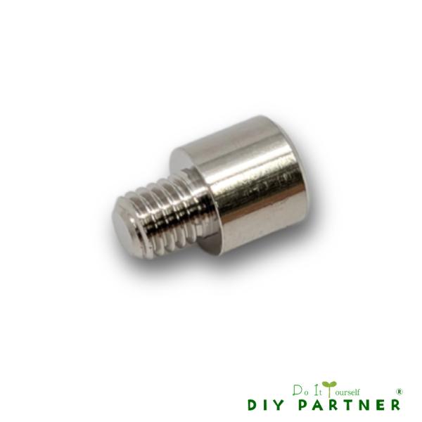 棚ダボ 棚受ダボ ネジ Ｍ５ ＩＳＯ規格 ダボ棚受 Φ７×６ｍｍ オン １個入 ＤＩＹ 簡単 追加 ...