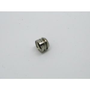 棚ダボ 棚受ダボ ネジＷ１／４ ダボ棚受 Φ９×６．５ｍｍ メン １個入 ＤＩＹ 簡単 追加 棚受