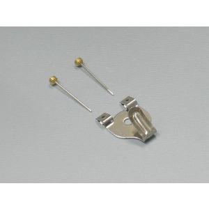 DIYパートナー 石膏ボード フック 額吊金具 真鍮製Xフック 小 1個入