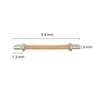 取手 つまみ 家具取っ手 家具用ノブ 皮 ハン...の詳細画像1