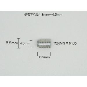 木工用 埋め込み ムラコシ 鬼目ナット Aタイ...の詳細画像1