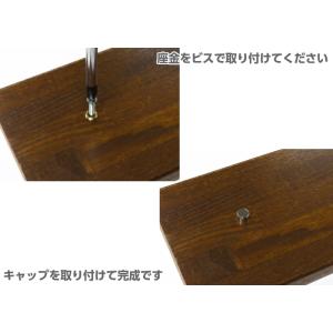化粧ビス 飾りビス 化粧飾止 10mm クロー...の詳細画像2