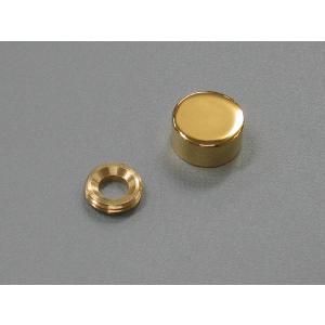 可 山伸 化粧飾止 １５ｍｍ ゴールド 金属 表札 ネームプレート