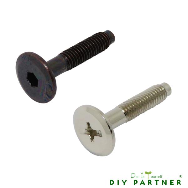ボルト ジョイントコネクターボルト ＪＣＢ Ｍ６×３０ｍｍ ＤＩＹ連結金具 組み立てネジ 家具ネジ ...