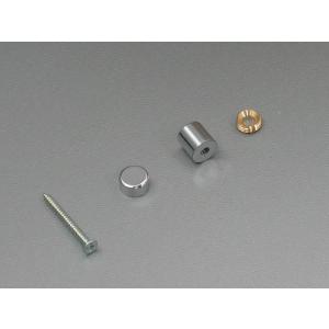 可 Ｔ.Ｔ 化粧飾止 １０ｍｍ クローム １０ｍｍ×１０ｍｍ