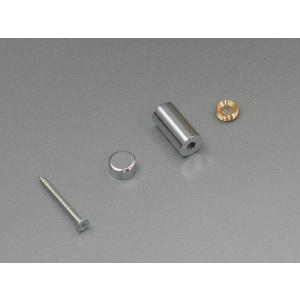 化粧ビス 飾りビス 化粧飾止 １０ｍｍ クローム スペーサー１０ｍｍ×２０ｍｍセット 金属 表札 ネームプレート ネジ隠し ＤＩＹ 写真立て