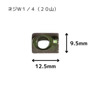 新商品 ナット 連結 ジョイント丸ナット W1...の詳細画像2