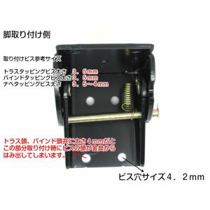 折れ脚 テーブル 金具 折りたたみ脚金具 OK...の詳細画像4