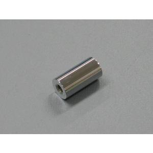 化粧ビス 飾りビス スペーサー １０×２０ｍｍ クローム 金属 表札 ネームプレート ネジ隠し ＤＩＹ 写真立て