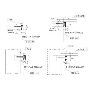 ネジ止め用セット ピクチャーレール S-1専用の詳細画像2