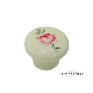 取っ手 引き出し つまみ 家具取っ手 家具用ノブ ２３１メルローズ ツマミ 26ｍｍ 陶磁器 かわい...