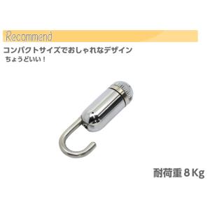 可 山伸 カプセルフック フックのみ ピクチャーレールに最適