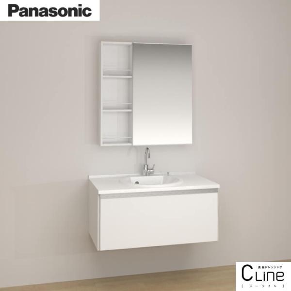 洗面台 パナソニック シーライン セットプラン GC-095E 扉柄タイプC 幅900 奥行530m...