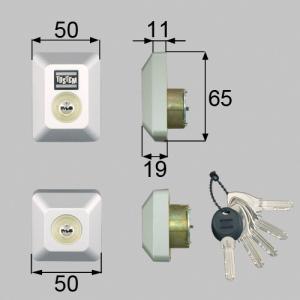 LIXIL（リクシル） D5GZ3002 トステム 玄関ドア 交換用 シリンダー
