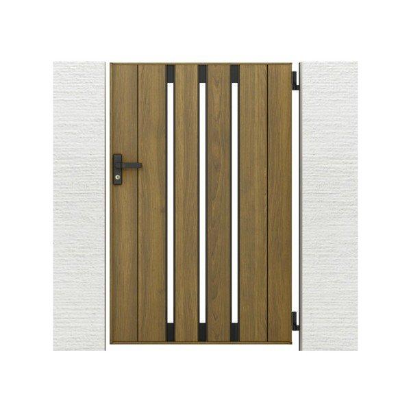 門扉 リクシル 開き門扉AA TS1型 縦桟 片開き 07-12/07-14 柱使用 W700×H1...