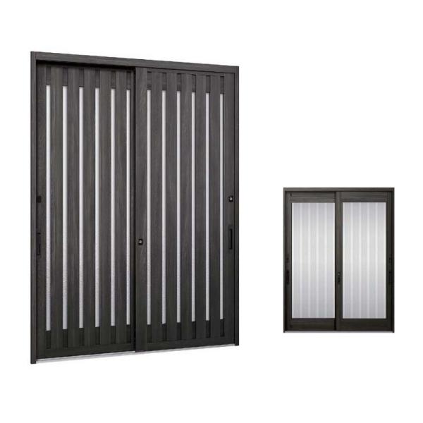 玄関引き戸JS 16P型 W164/169/187×H22 玄関引戸 2枚建 ランマなし LIXIL...