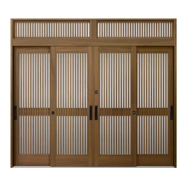 玄関引き戸JS 11P型 W260/351×H23 玄関引戸 4枚建 ランマ付 LIXIL リクシル...