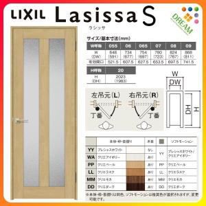 室内ドア ラシッサS 標準ドア LGG ノンケーシング枠 05520/0620/06520/0720/0820/0920 ガラス入り 錠付き/錠なし リクシル LIXIL 建具 交換 リフォーム DIY