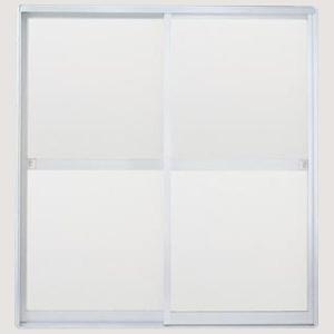 浴室引戸 (引き戸) 枠付 引き違い戸 樹脂パネル H-12-17