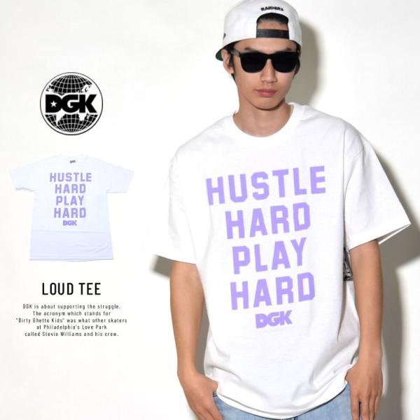 ディージーケー DGK Tシャツ メンズ レディース 半袖 LOUD TEE (DT-4035) 夏...
