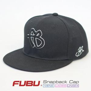 FUBU フブ スナップバックキャップ メンズ 帽子 ベースボールキャップ FB CAP ブラック FREE フリーサイズ B系 ファッション HIPHOP ヒップホップ FAM-41900｜dj-dreams