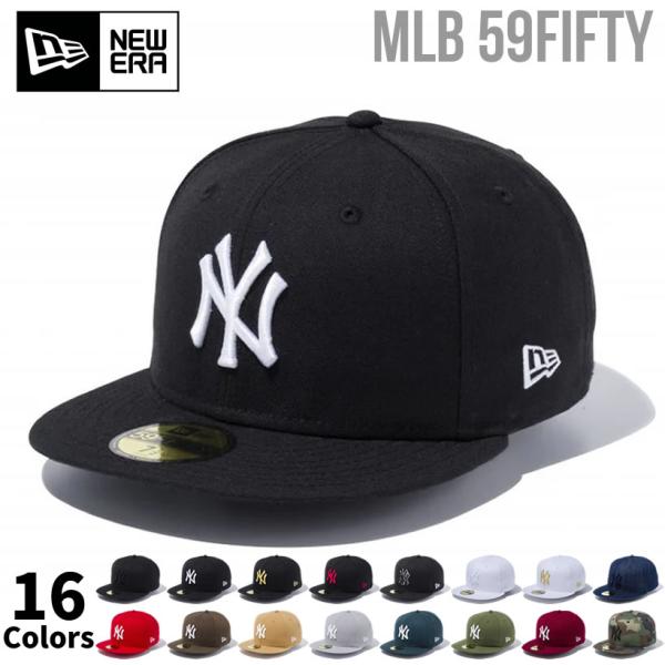 ニューエラ キャップ MLB 59FIFTY 帽子 メンズ レディース ベースボール フラットバイザ...