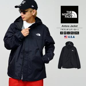 ノースフェイス マウンテンジャケット ナイロンジャケット メンズ THE NORTH FACE Antora Jacket NF0A7QEY USモデル 2022秋冬 ブラック