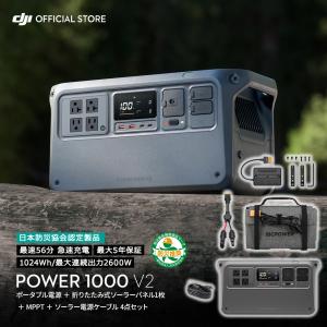 DJI DJI Power 1000 V2 800W折りたたみ式ソーラーパネルコンボ