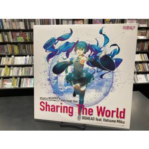 廃盤レコード！ BIGHEAD FEATURING MIKU HATSUNE / SHARING THE WORLD 非売品/「ミクエキスポ2014」
