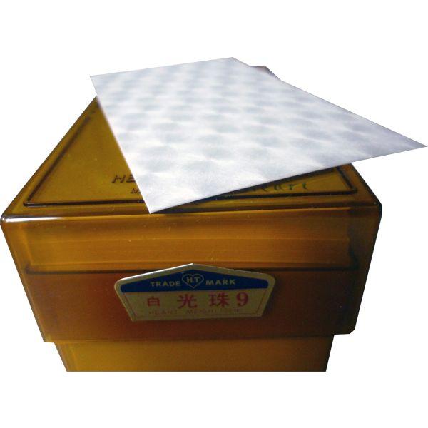 名刺台紙　白　光珠　100枚