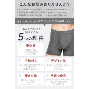 現役医師監修 尿漏れパンツ 男性 3枚セット ...の詳細画像3