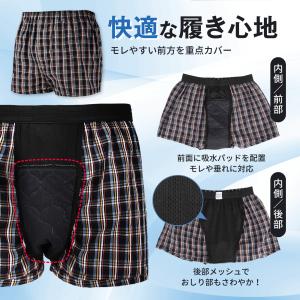尿漏れパンツ トランクス 男性 2枚セット 軽...の詳細画像5